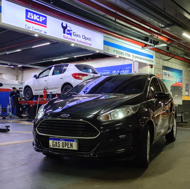 Ford Focus preto na GAS OPEN