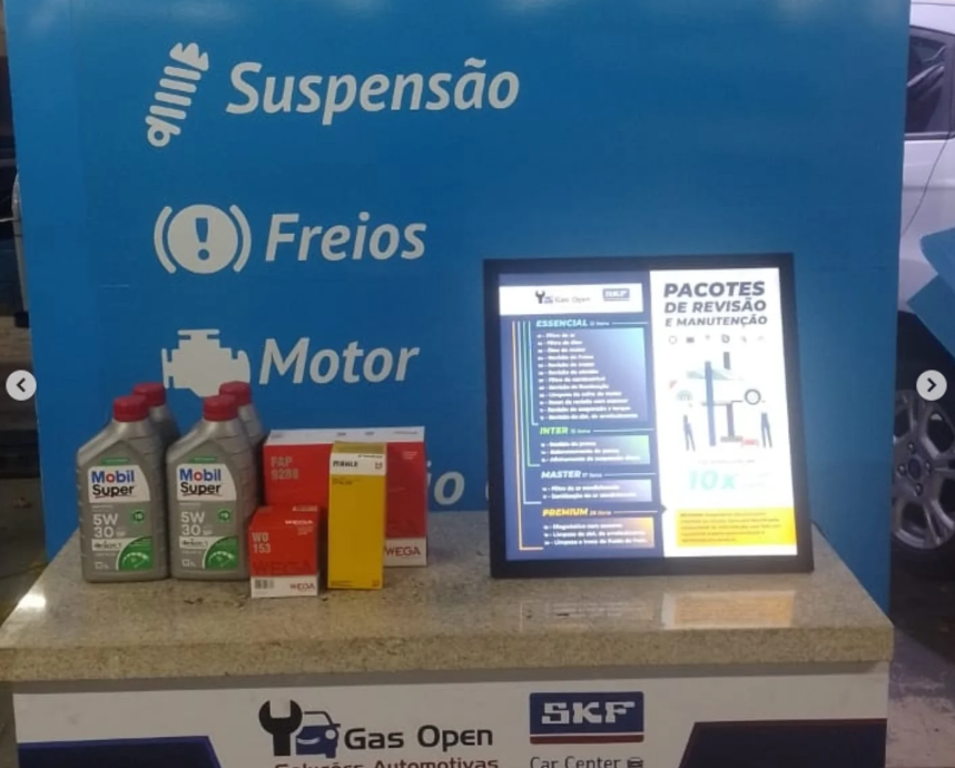Estrutura de pacotes de revisão GAS OPEN